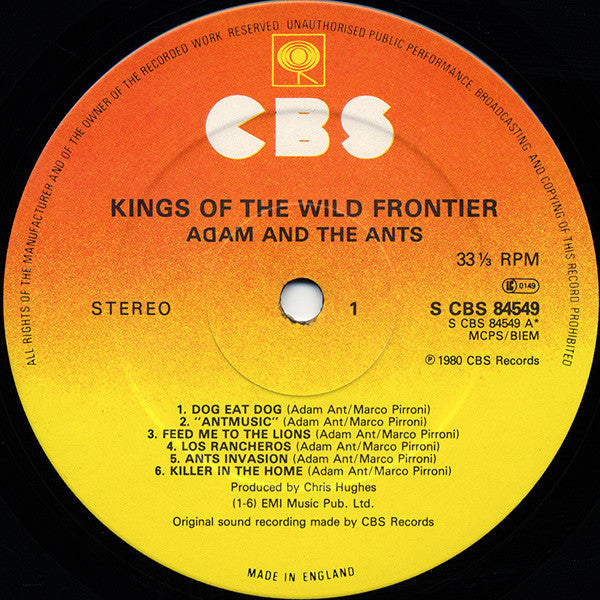 Adam And The Ants - Kings Of The Wild Frontier