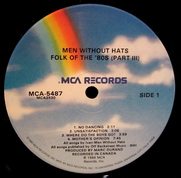 Men Without Hats - Folk Of The '80s (Part III)