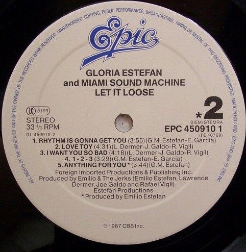 Miami Sound Machine - Let It Loose