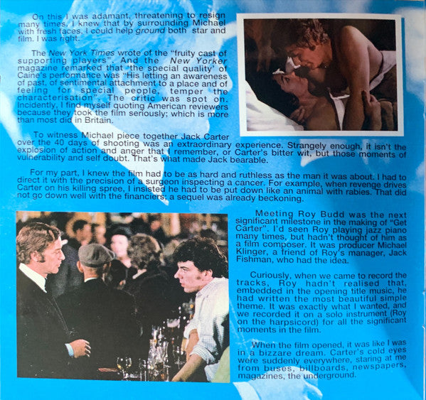 Roy Budd - Get Carter - An Original Soundtrack Recording