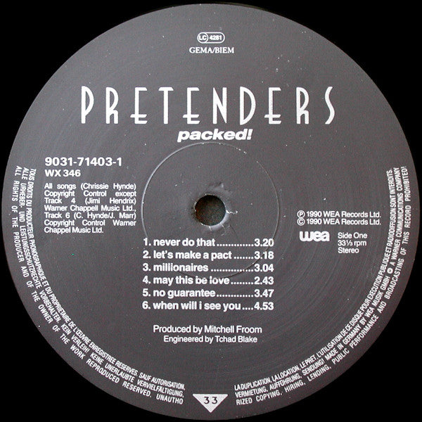 The Pretenders - Packed!