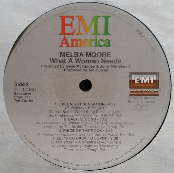 Melba Moore - What A Woman Needs