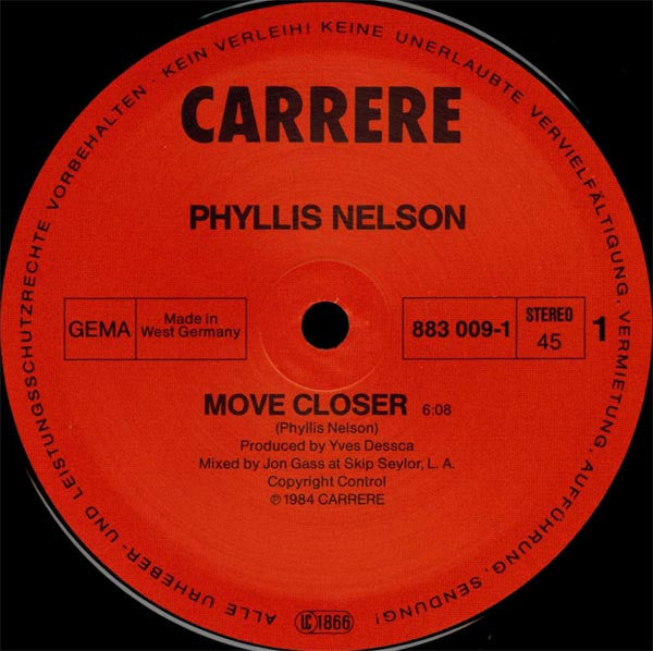 Phyllis Nelson - Move Closer