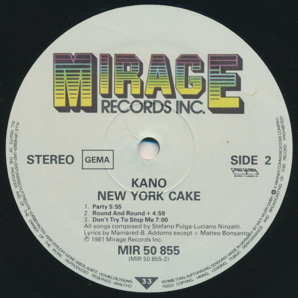 Kano - New York Cake