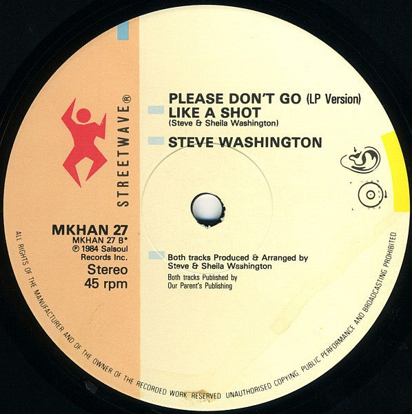 Stephen C. Washington - Please Don't Go