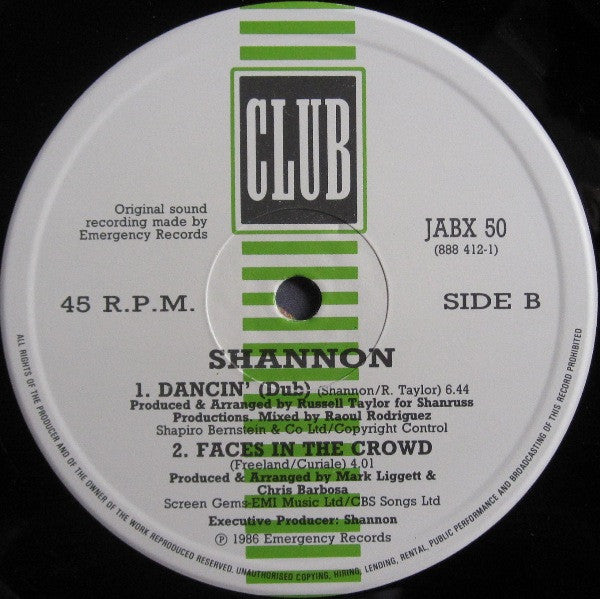 Shannon - Dancin'