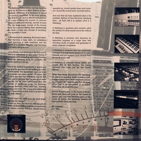 Fred Weinberg - The Weinberg Method Of Non-Synthetic Electronic Rock