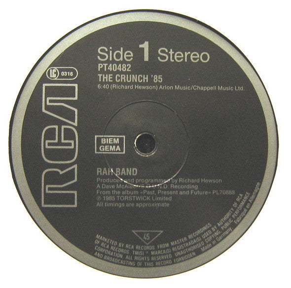 RAH Band - The Crunch '85