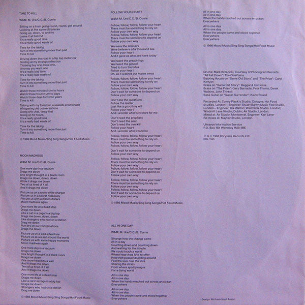 Ultravox - U-Vox