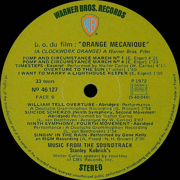 Various - Orange Mécanique