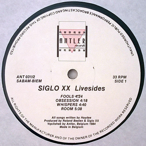 Siglo XX - Live Sides