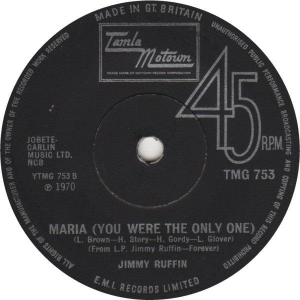 Jimmy Ruffin - It's Wonderful (To Be Loved By You)