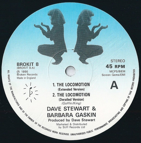 Dave Stewart & Barbara Gaskin - The Locomotion