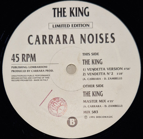 Carraranoises - The King