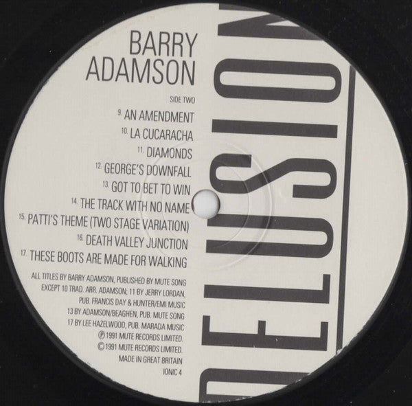 Barry Adamson - Delusion (Original Motion Picture Soundtrack)