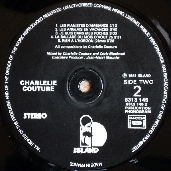 Charlélie Couture - Pochette Surprise