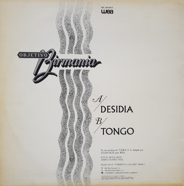 Objetivo Birmania - Desidia