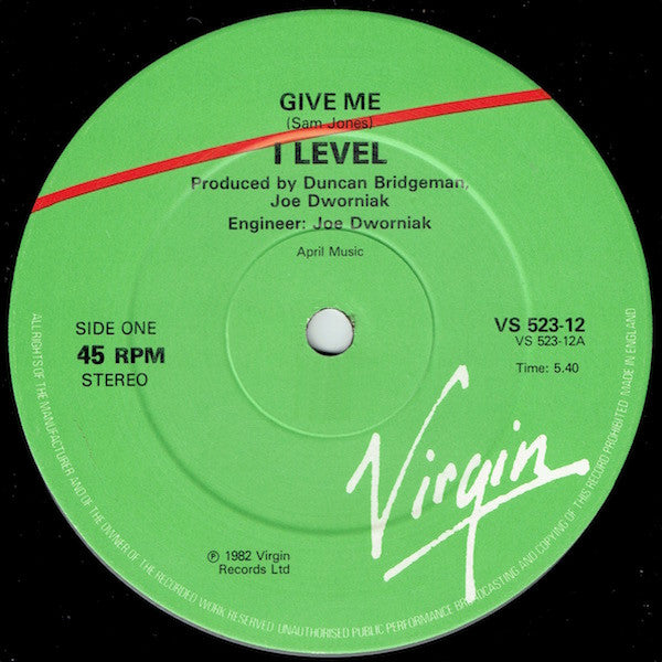 I-Level - Give Me