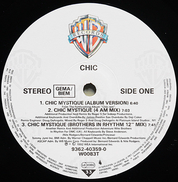 Chic - Chic Mystique