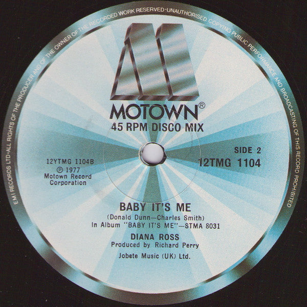 Diana Ross - Your Love Is So Good For Me / Baby It's Me