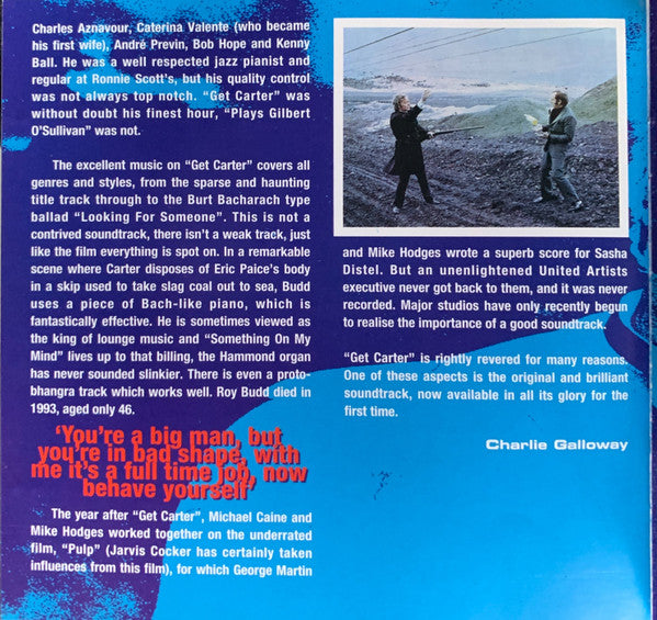 Roy Budd - Get Carter - An Original Soundtrack Recording
