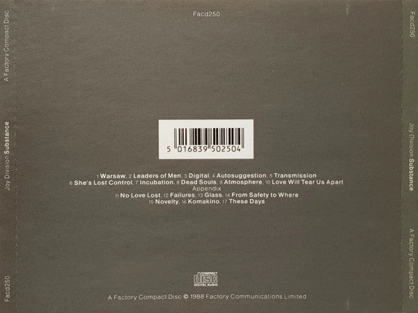 Joy Division - Substance