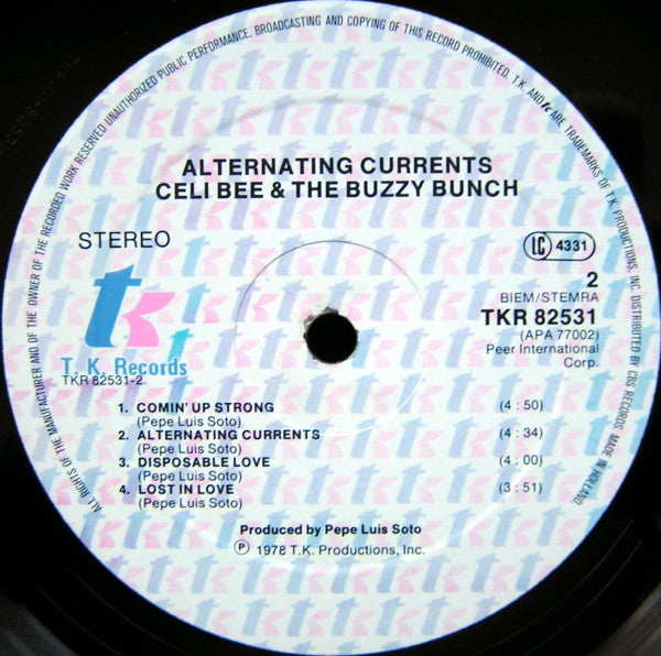 Celi Bee & The Buzzy Bunch - Alternating Currents