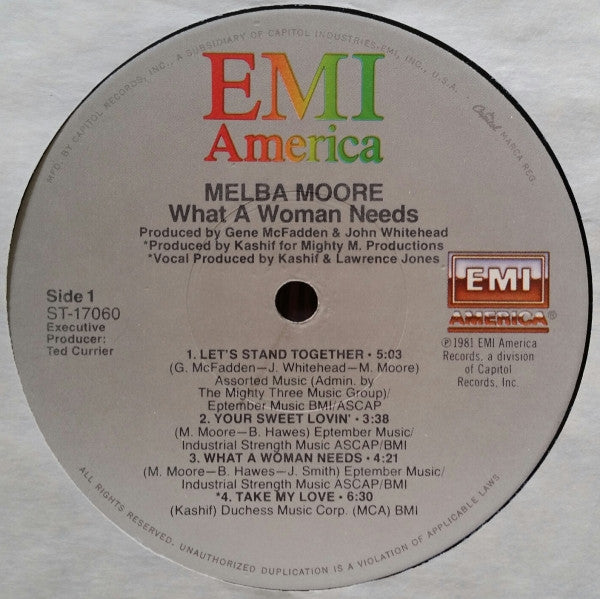 Melba Moore - What A Woman Needs