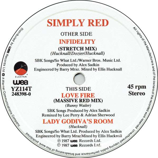 Simply Red - Infidelity