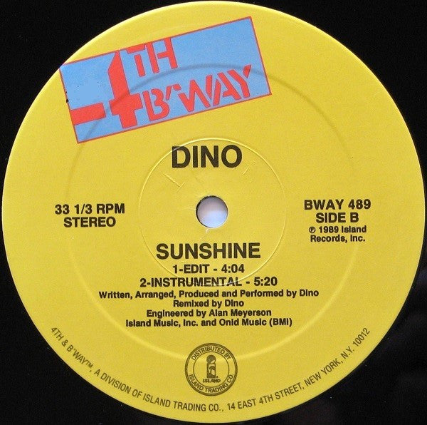Dino (2) - Sunshine