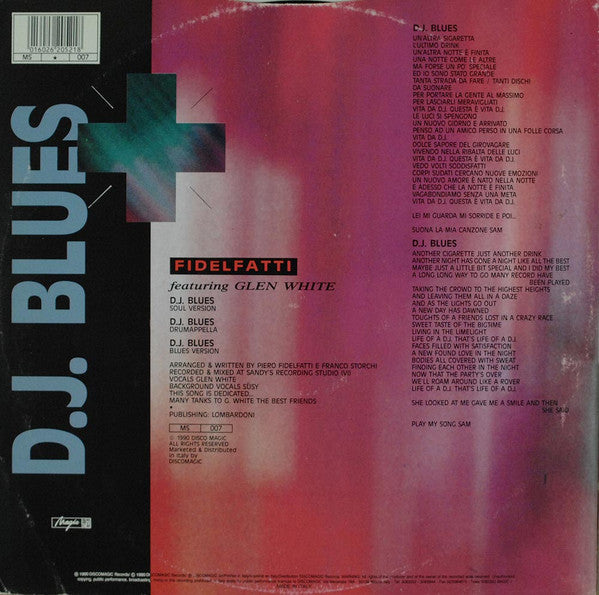 Piero Fidelfatti Feat. Glen White - D.J. Blues