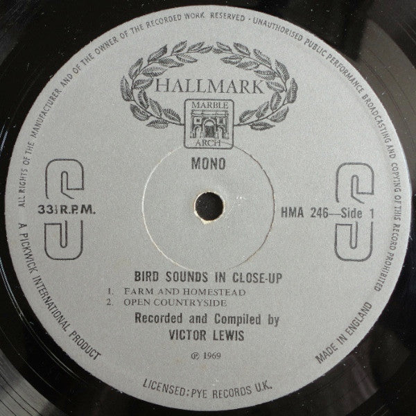 Victor C. Lewis - Bird Sounds In Close Up