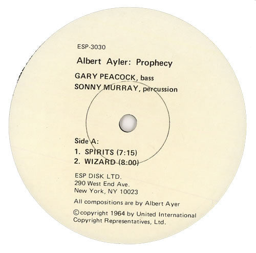 Albert Ayler - Prophecy