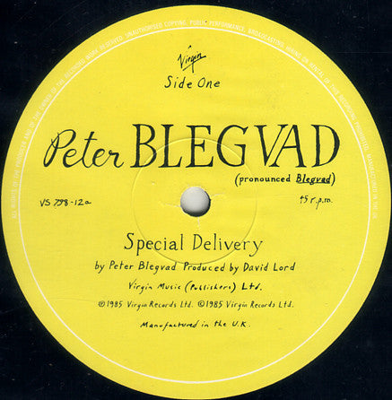Peter Blegvad - Special Delivery
