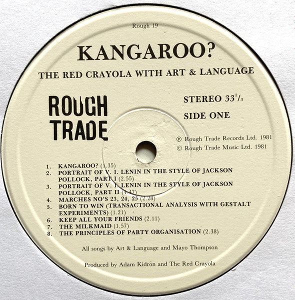 Red Krayola - Kangaroo?