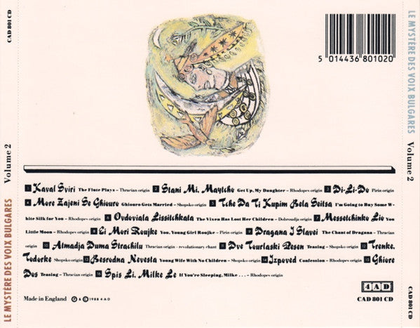 Various - Le Mystère Des Voix Bulgares: Volume 2