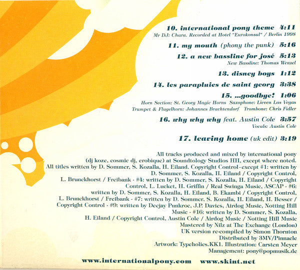 International Pony - We Love Music