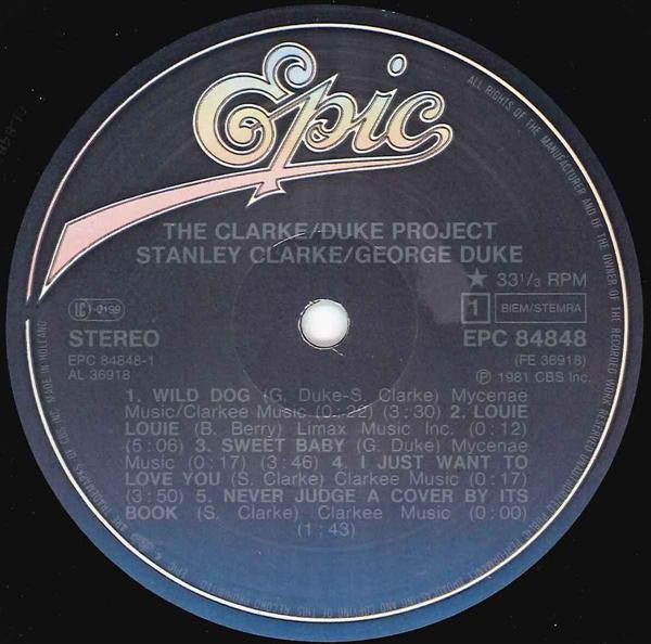 Stanley Clarke/George Duke - The Clarke / Duke Project