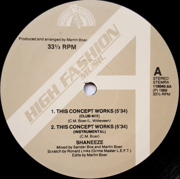Shaneeze - This Concept Works