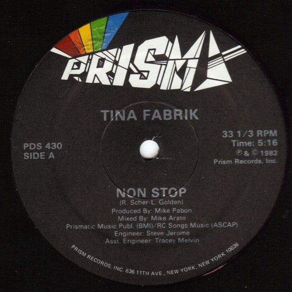 Tina Fabrique - Non Stop