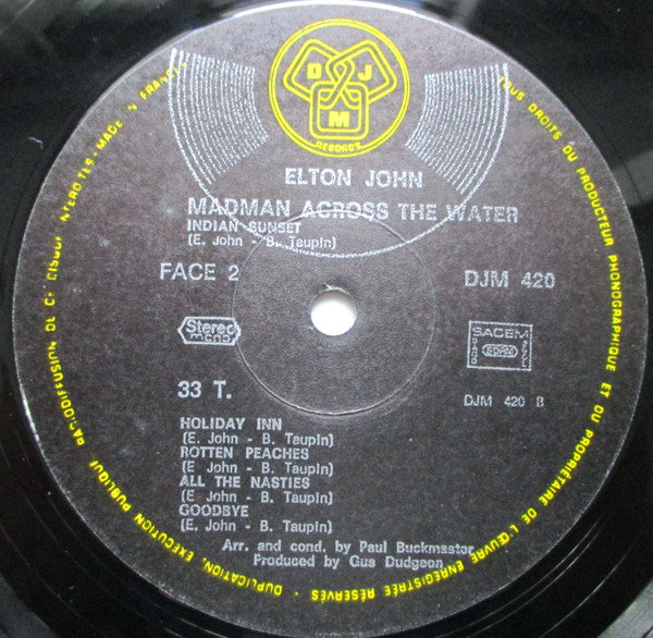 Elton John - Madman Across The Water