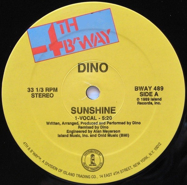 Dino (2) - Sunshine