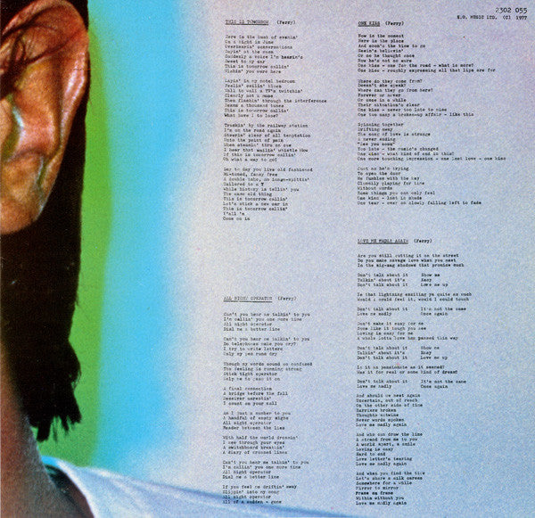 Bryan Ferry - In Your Mind