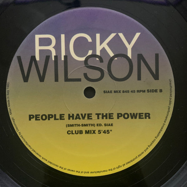 Ricky Wilson - People Have The Power