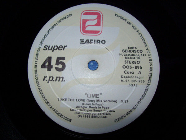 Lime (2) - Take The Love