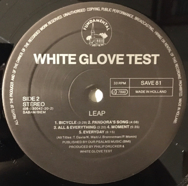 White Glove Test - Leap