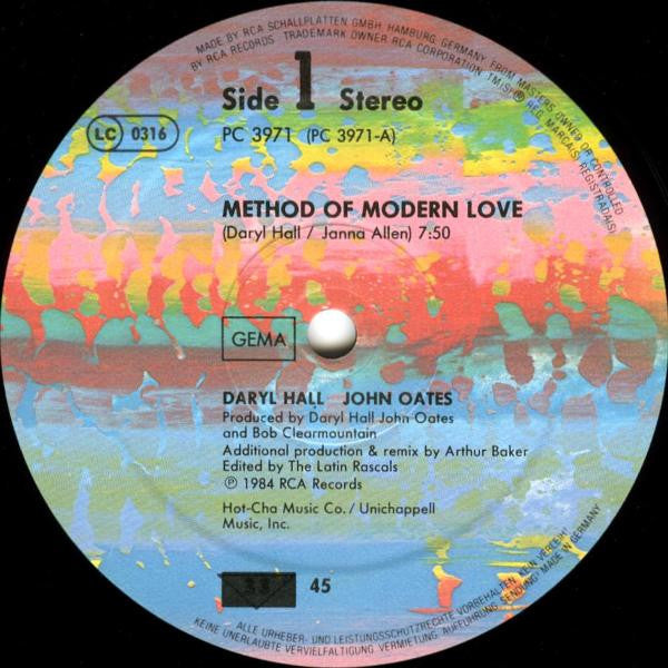 Daryl Hall & John Oates - Method Of Modern Love