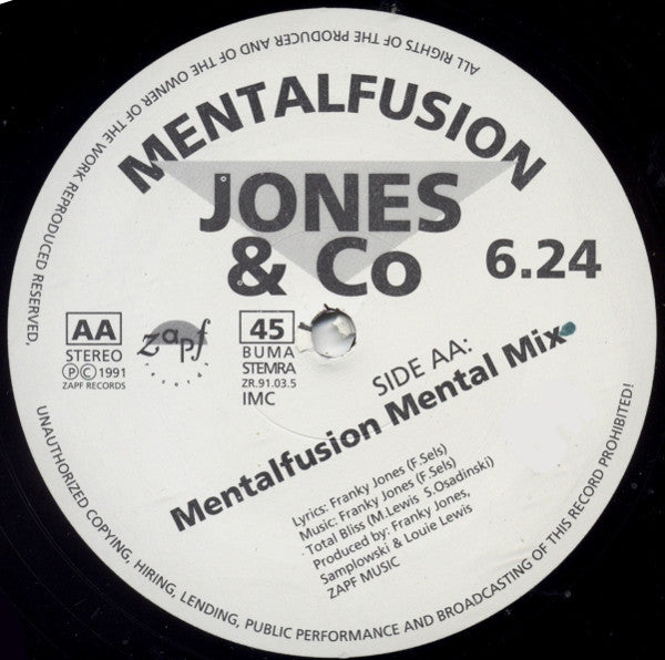 Jones & Co - Mentalfusion