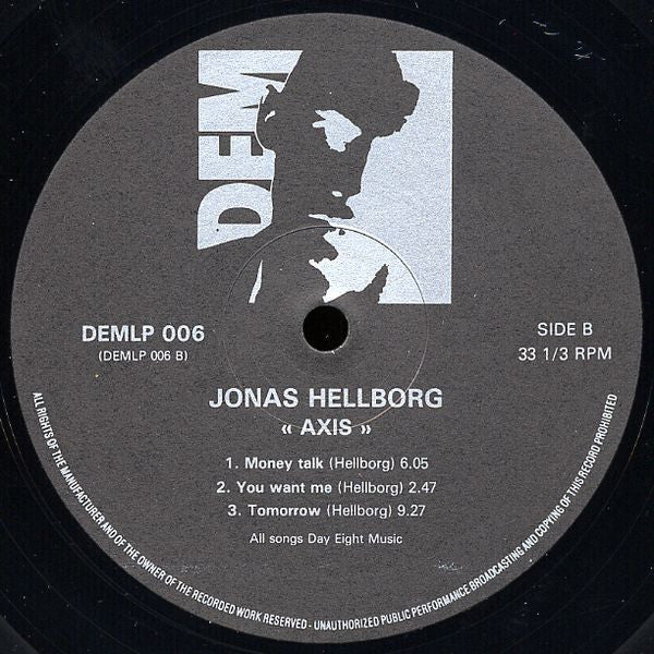 Jonas Hellborg - Axis