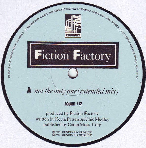 Fiction Factory - Not The Only One